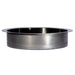 Eden Bath 15" Round Stainless Steel Undermount Bathroom Sink with Drain in Black - EB_SS050BK