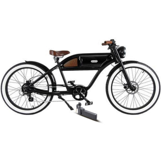 Michael Blast 350/500W T4B - Greaser Cafe Style Electric Bike - EB-T4BGREASER500W-BBL