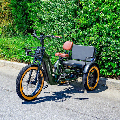 Addmotor 750W 48V Greattan Trike Fat Tire Electric Bike - EB-ADD-GT-NBL