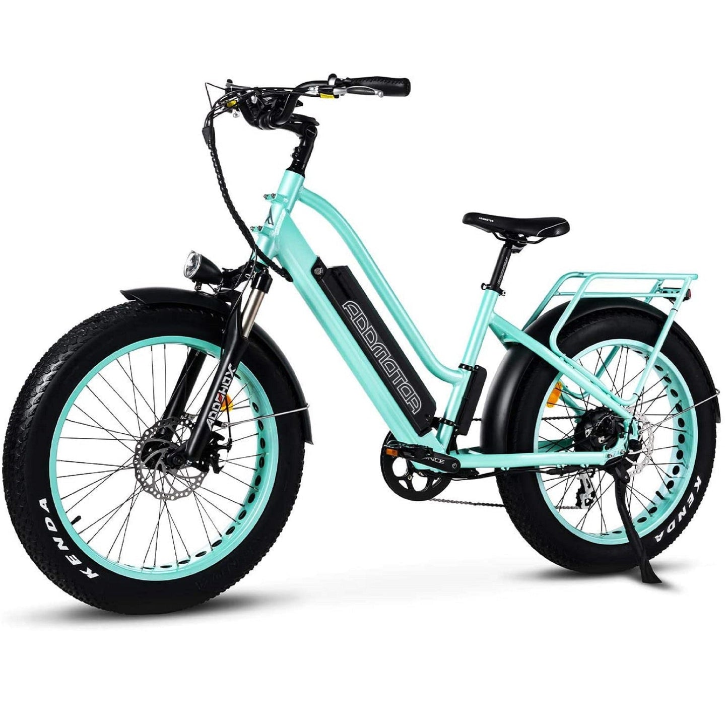 AddMotor 750W Motan M-430 Step-Thru Electric Fat Tire Bike - EB-MOTANM430-BLK