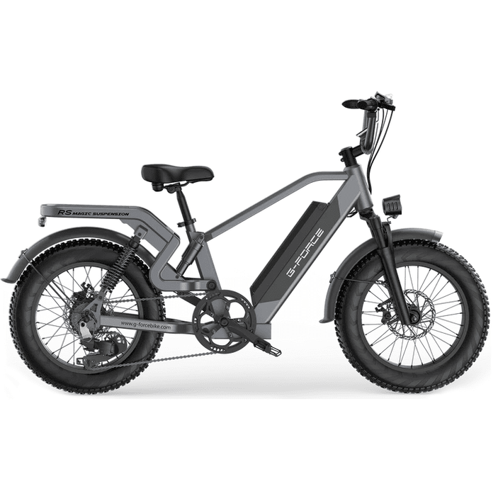 G-Force 750W 48V RS Premium All Terrain Fat Tire Electric Bike - EB-GF-RS-BLK