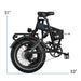 G-Force 750W T5 Folding Fat Tire Electric Bike - EB-GF-T5