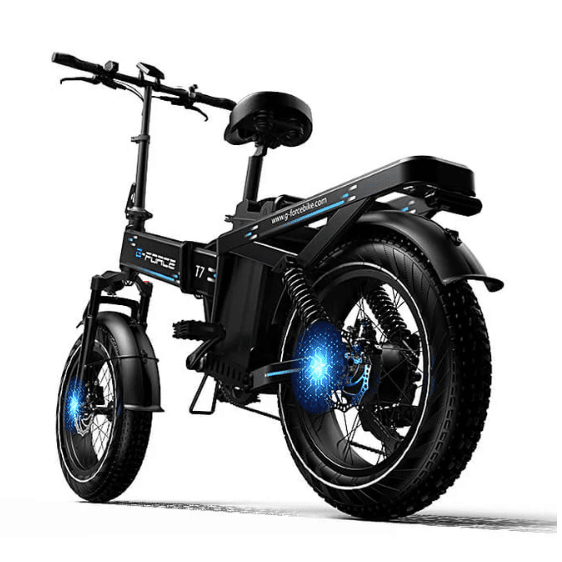 G-Force 750W 48V T7 Long Range Electric Bike - EB-GF-T7-BLK