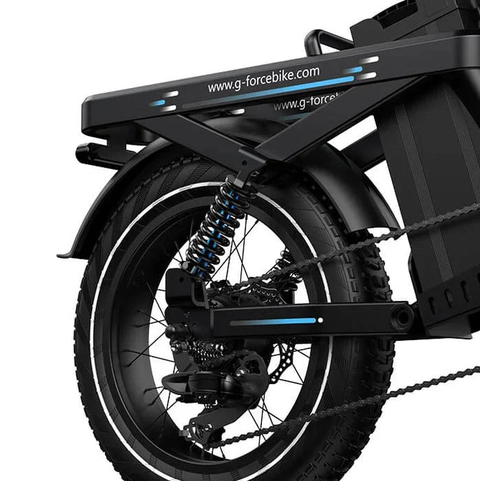 G-Force 750W 48V T7 Long Range Electric Bike - EB-GF-T7-BLK