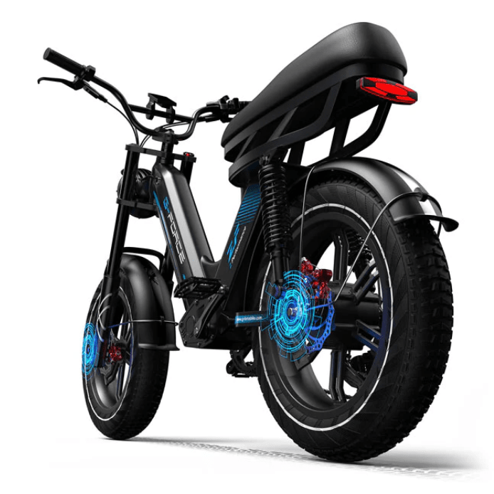 G-Force 750W ZF Moped-Style Electric Bike - EB-GF-ZF-13.5