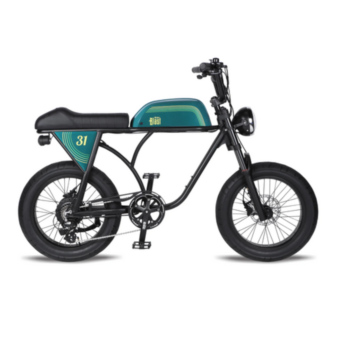 Michael Blast 750W 48V Outsider 4.0 Fat Tire Electric Bike - EB-OUT4-BLK