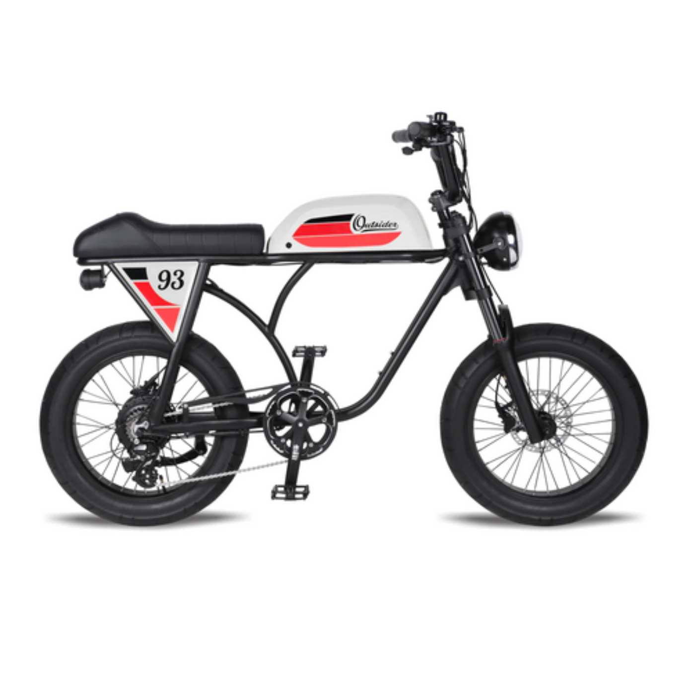 Michael Blast 750W 48V Outsider 4.0 Fat Tire Electric Bike - EB-OUT4-BLK