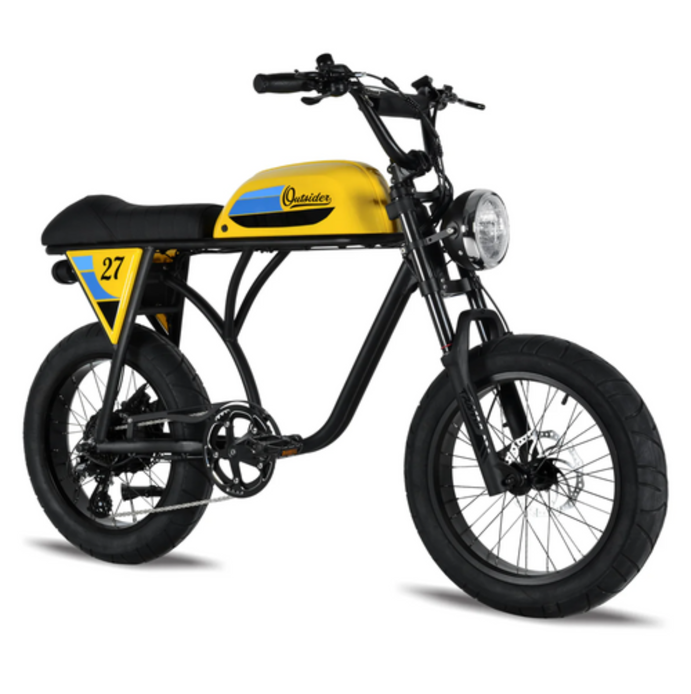 Michael Blast 750W 48V Outsider 4.0 Fat Tire Electric Bike - EB-OUT4-BLK