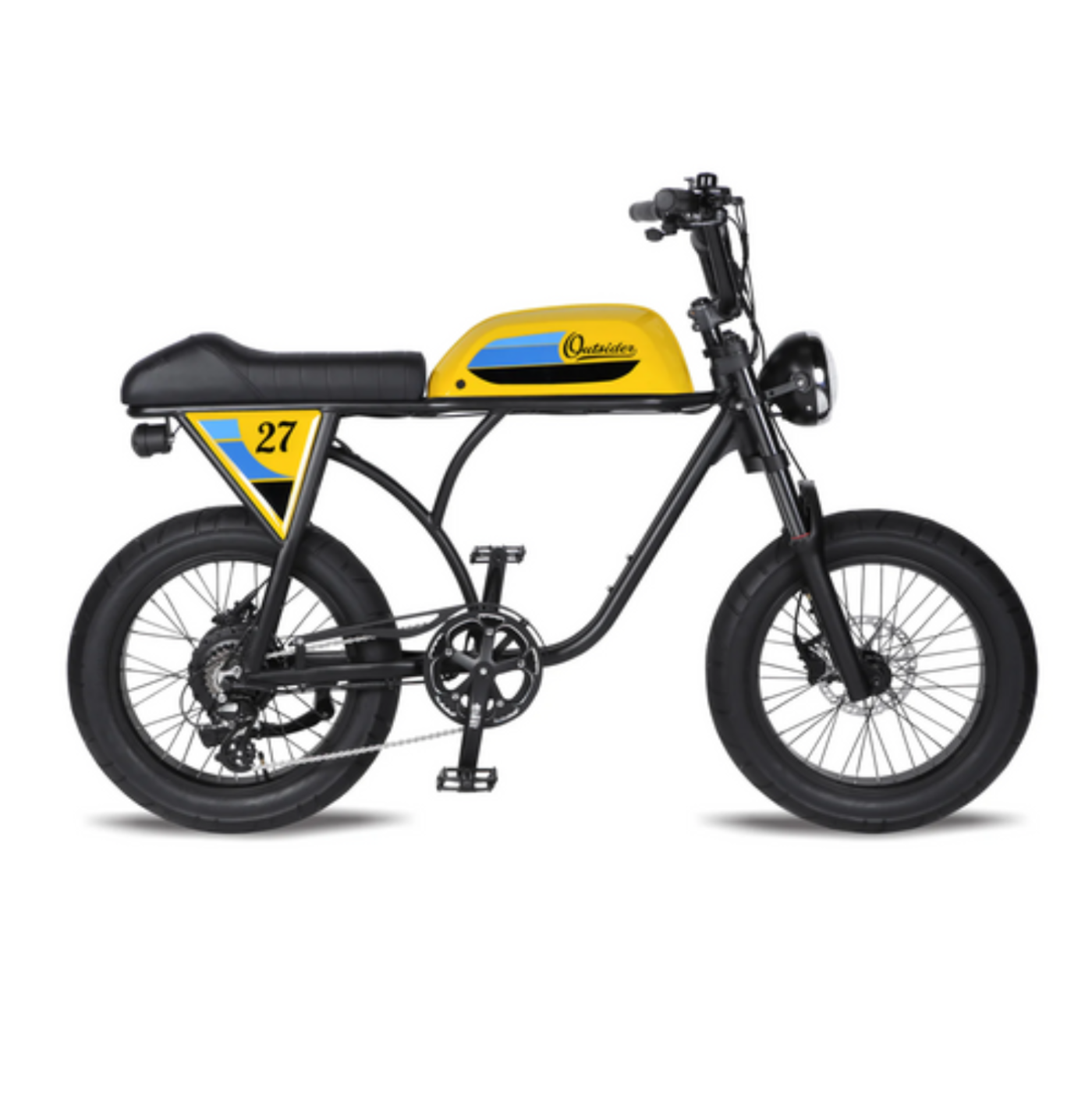 Michael Blast 750W 48V Outsider 4.0 Fat Tire Electric Bike - EB-OUT4-BLK