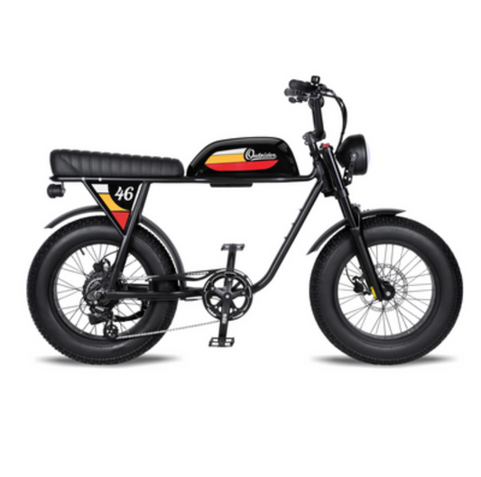 Michael Blast 750W 48V Outsider 5.0 Fat Tire Electric Bike - EB-OUT5-BLK-SB
