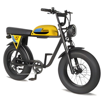 Michael Blast 750W 48V Outsider 5.0 Fat Tire Electric Bike - EB-OUT5-BLK-SB