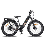 Senada Bikes 1000W 48V Mayor Premium All-Terrain Step-Thru Fat Tire Electric Bike - EB-SN-MAYOR-W