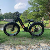 Senada Bikes 1000W 48V Mayor Premium All-Terrain Step-Thru Fat Tire Electric Bike - EB-SN-MAYOR-W