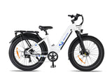 Senada Bikes 1000W 48V Mayor Premium All-Terrain Step-Thru Fat Tire Electric Bike - EB-SN-MAYOR-W