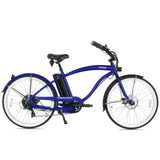 Tracer 500W 26" Omega Men's Beach Cruiser Electric Bike - MB-EB-OMEGA-M-MBK/ BK
