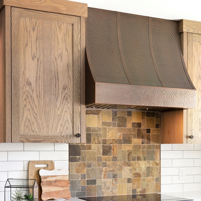 Akicon Custom Handcrafted Copper Range Hood - AKH781A-C