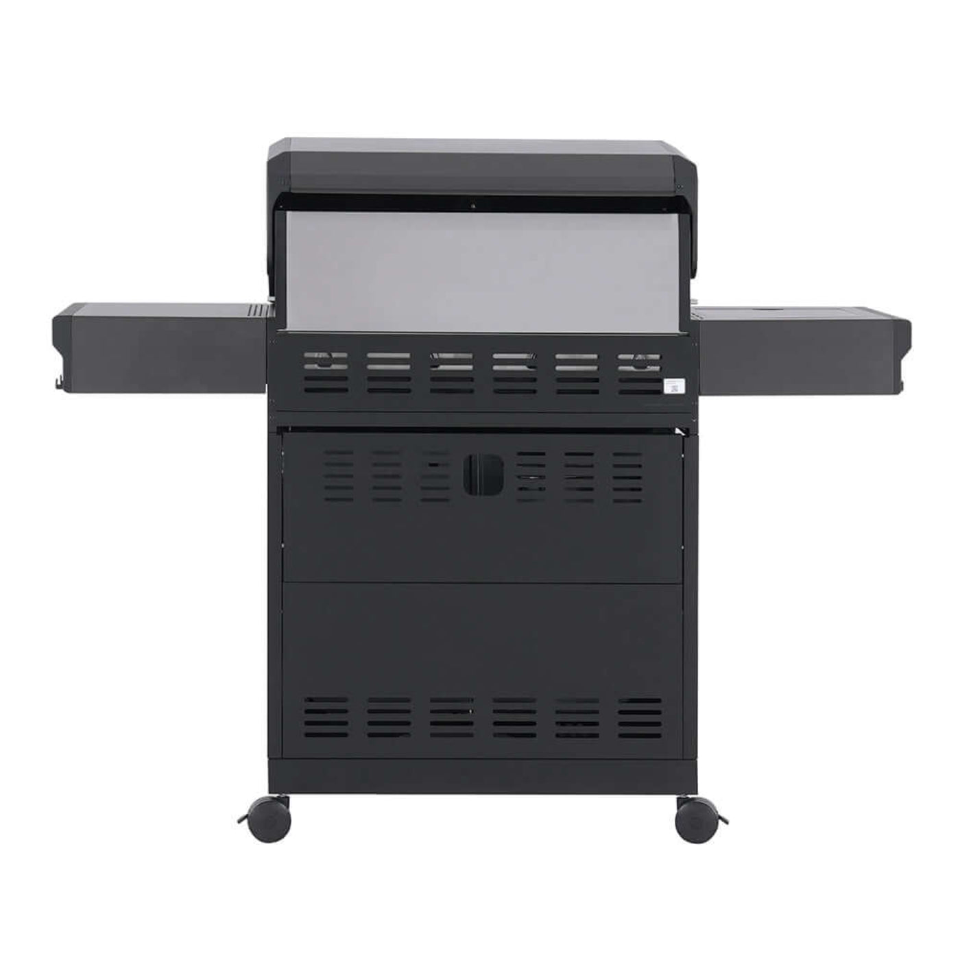 Monument Grills Eminence 425 Series | 4 Burner Fortified Propane Gas Grill in Silky Matte Black - E425