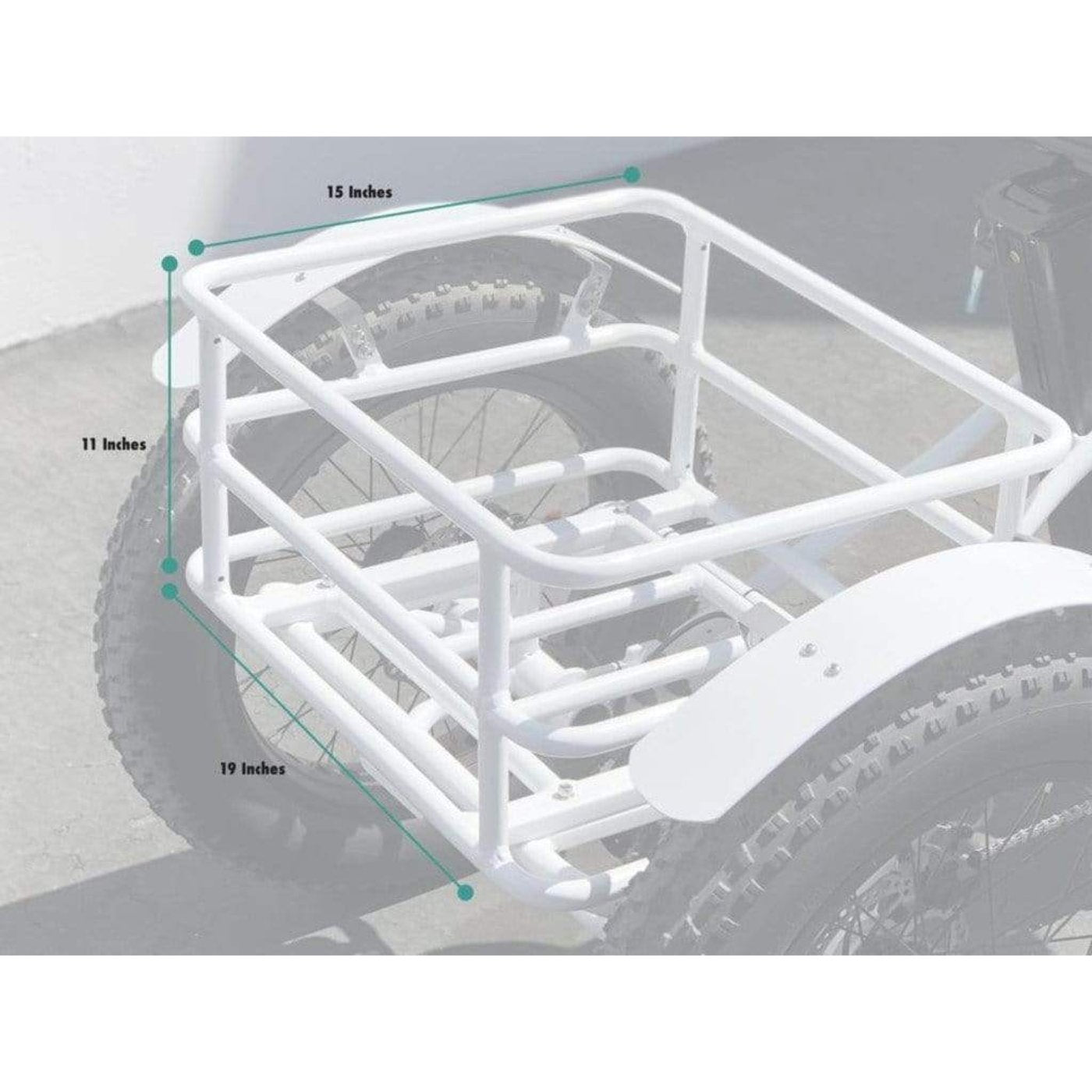 Emojo Caddy Pro 500W 48V Fat Tire Electric Tricycle - EBK12-02