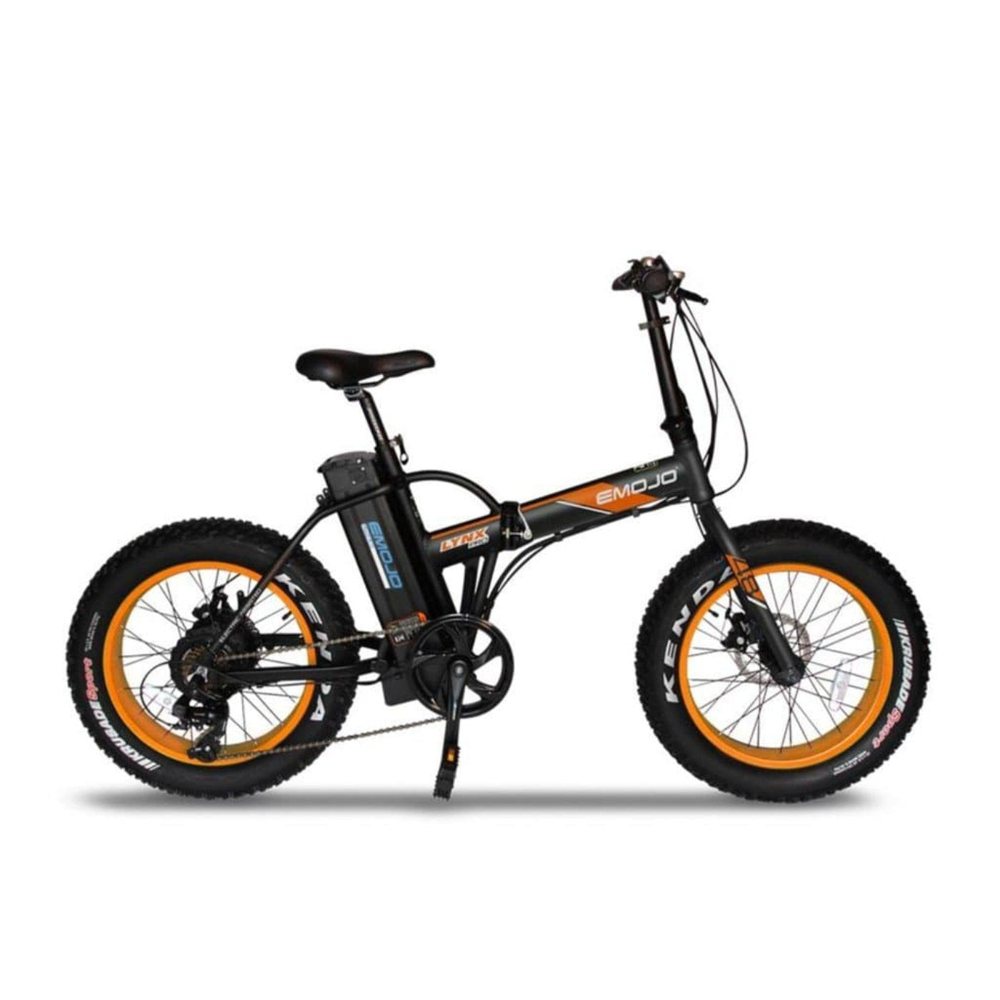 Emojo Lynx Pro Ultra 500W 48V Fat Tire Folding Electric Bike - LYNXPRO-BL-ULTRA