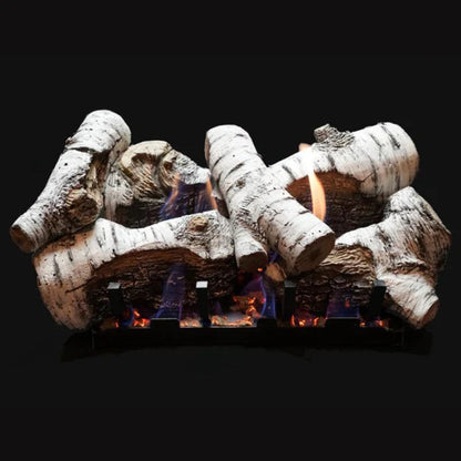 Empire Birch Burncrete Vent Free Gas Log Set - LS18CB, VFSM18LP