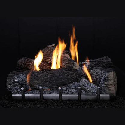 Empire Carol Rose 30" Wildwood Refractory Outdoor Gas Log Set - OLX30WR, ONR30N