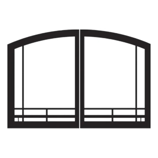 Empire - Door Set for Breckenridge Premium See Thru Firebox - VFR36SMBL, VFY36SBL