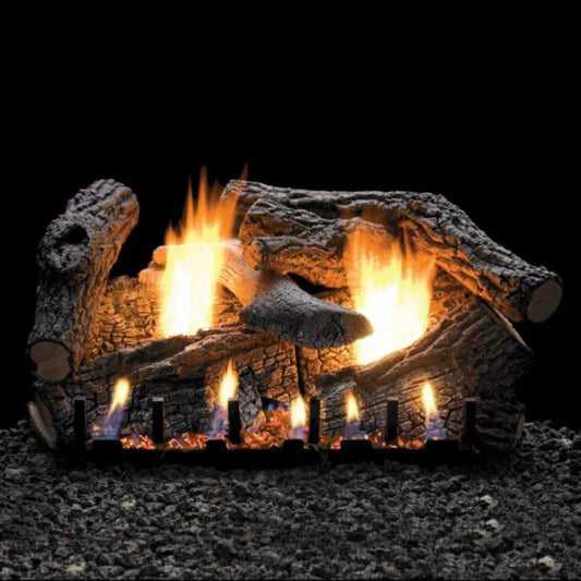 Empire Super Sassafras Vented Gas Log Set - LS18RSS