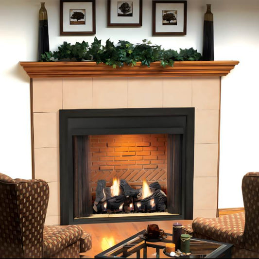 Empire Breckenridge Premium 42" Vent Free Firebox with Louvers - VFP42FB0L