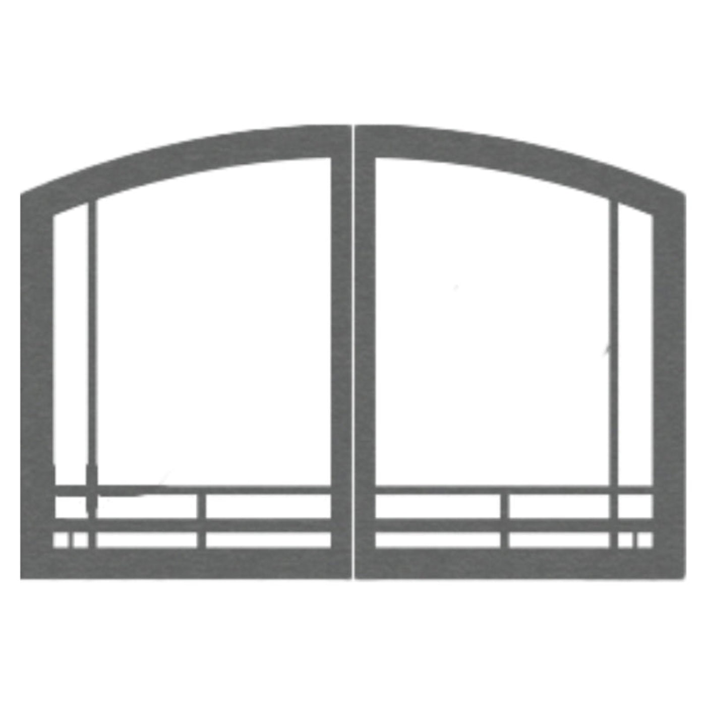 Empire Door Sets for Breckenridge Deluxe Vent Free Fireboxes - VFR32SMBL