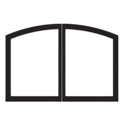 Empire Door Sets for Breckenridge Deluxe Vent Free Fireboxes - VFR32SMBL