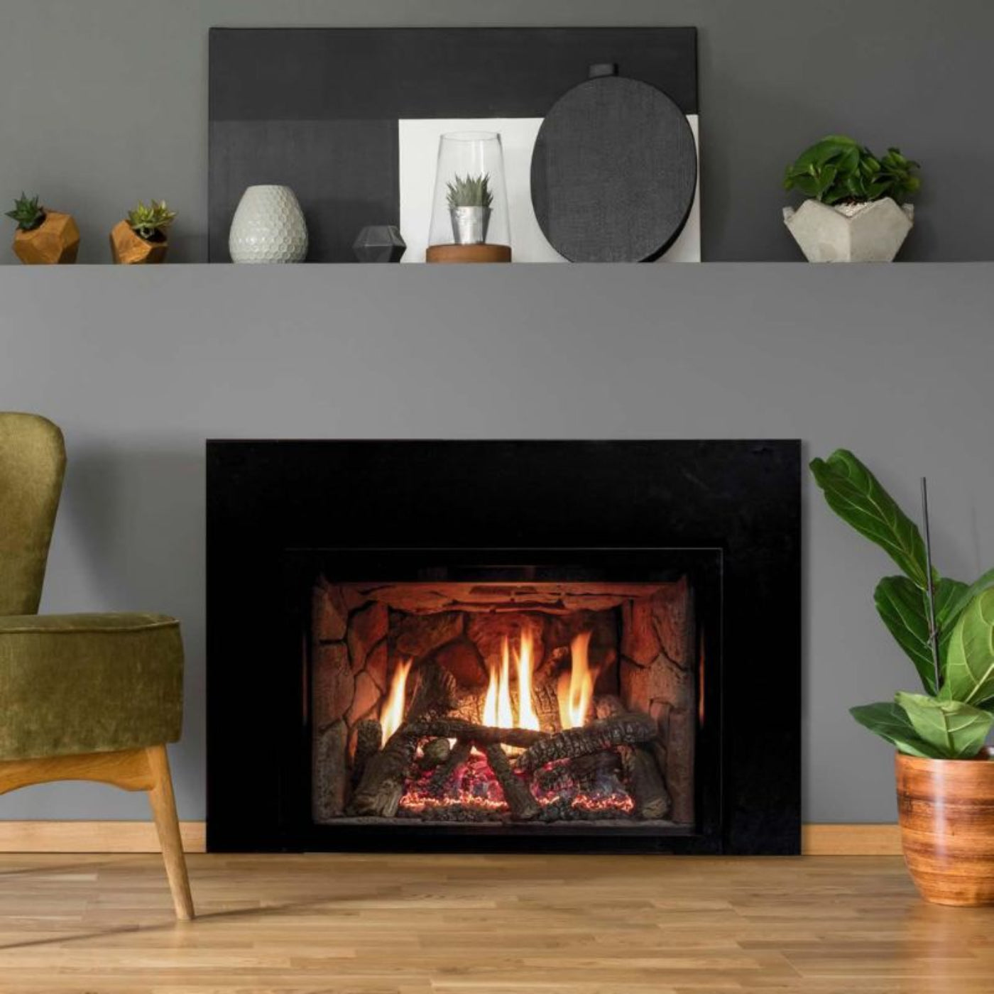 Empire Rushmore 35" Direct Vent Gas Insert | DVCT35CBN - DVCT35CBN95N