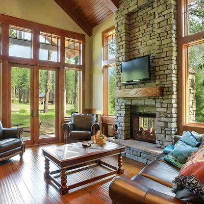 Empire Rushmore 40" See-Through, Clean-Face Direct Vent Fireplace | DVCT40CSP - DVCT40CSP95N