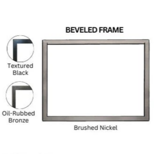 Empire Beveled Frame (1.5 in) for Empire Rushmore Direct Vent Insert - DF302BNB