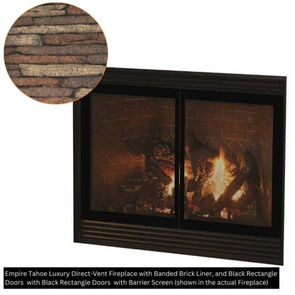 Empire Tahoe Luxury 36" Direct Vent Gas Fireplace | DVX36FP - DVX36FP31LN
