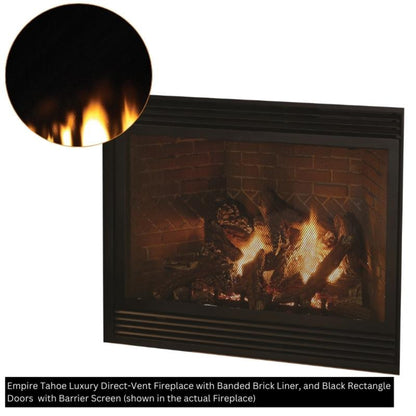 Empire Tahoe Luxury 36" Direct Vent Gas Fireplace | DVX36FP - DVX36FP31LN