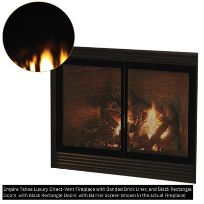 Empire Tahoe Luxury 36" Direct Vent Gas Fireplace | DVX36FP - DVX36FP31LN