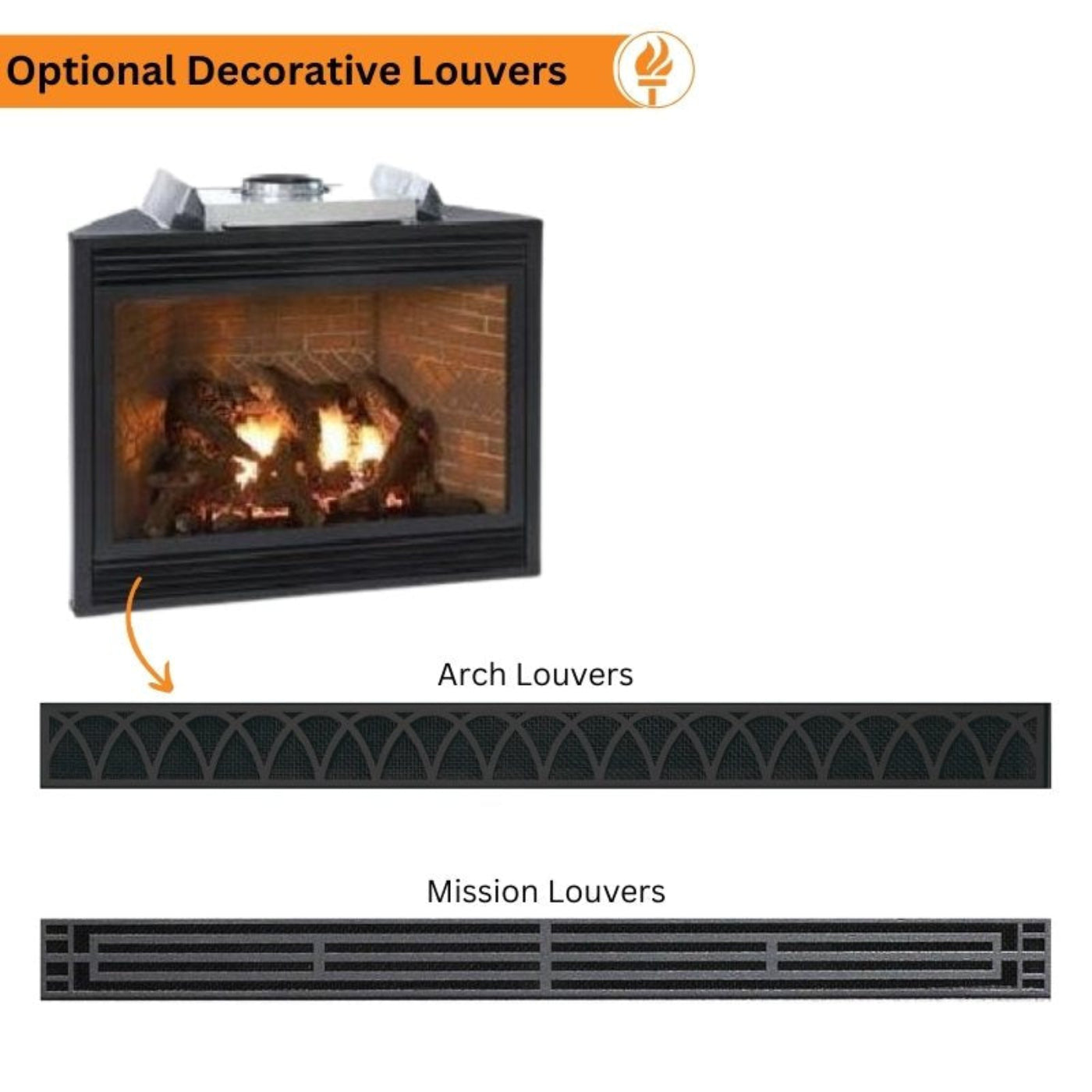 Empire Tahoe Luxury 36" Direct Vent Gas Fireplace | DVX36FP - DVX36FP31LN