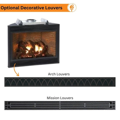 Empire Tahoe Luxury 36" Direct Vent Gas Fireplace | DVX36FP - DVX36FP31LN