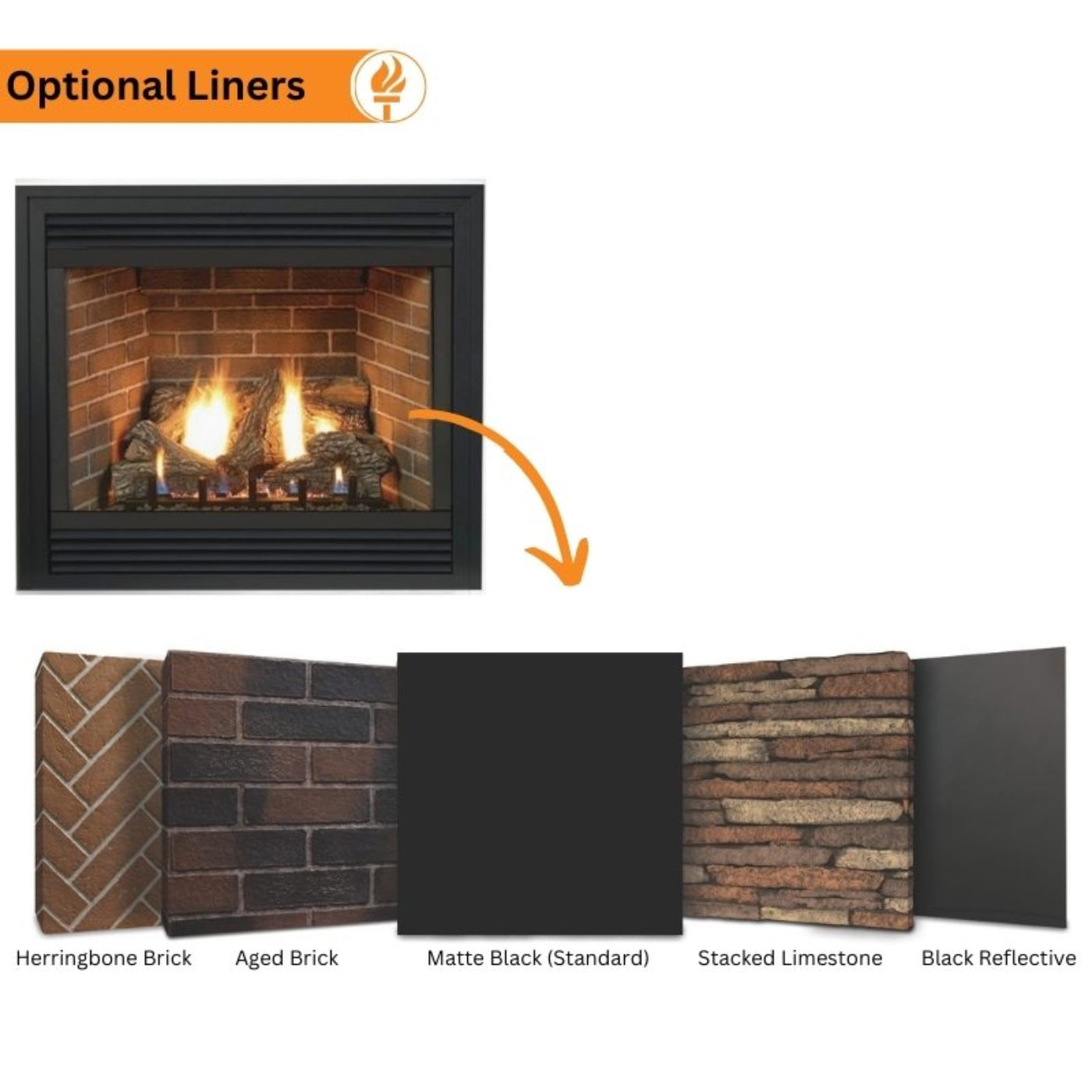 Empire Tahoe Premium 48" Direct Vent Gas Fireplace | DVP48FP - DVP48FP30N