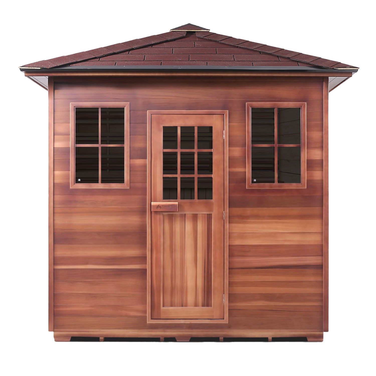 Enlighten SaunaTerra Moonlight 8-Person Outdoor Dry Traditional Sauna - T-56677