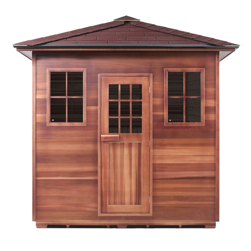 Enlighten SaunaTerra Moonlight 8-Person Outdoor Dry Traditional Sauna - T-56677