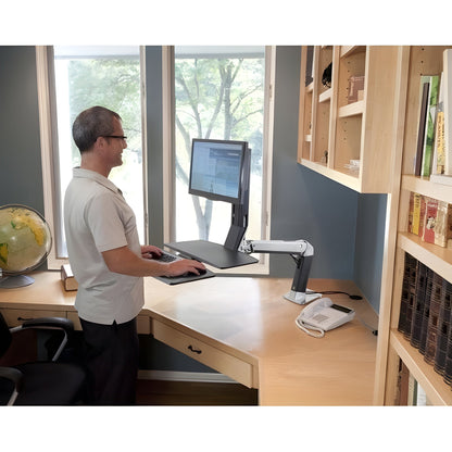 Positive Posture Ergotron WorkFit A Sit Stand Workstation - 24-313-026
