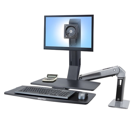 Positive Posture Ergotron WorkFit A Sit Stand Workstation - 24-313-026