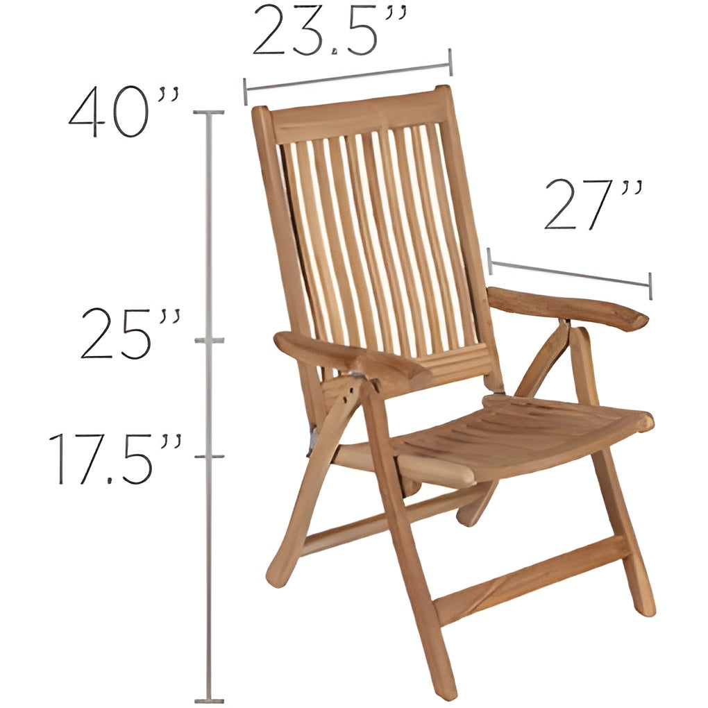 Royal Teak Collection Estate Chair - ESFC