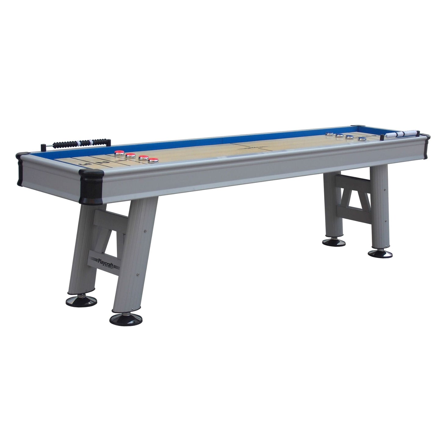 Playcraft Extera Outdoor Shuffleboard Table with Accessories - SHEXEB09W