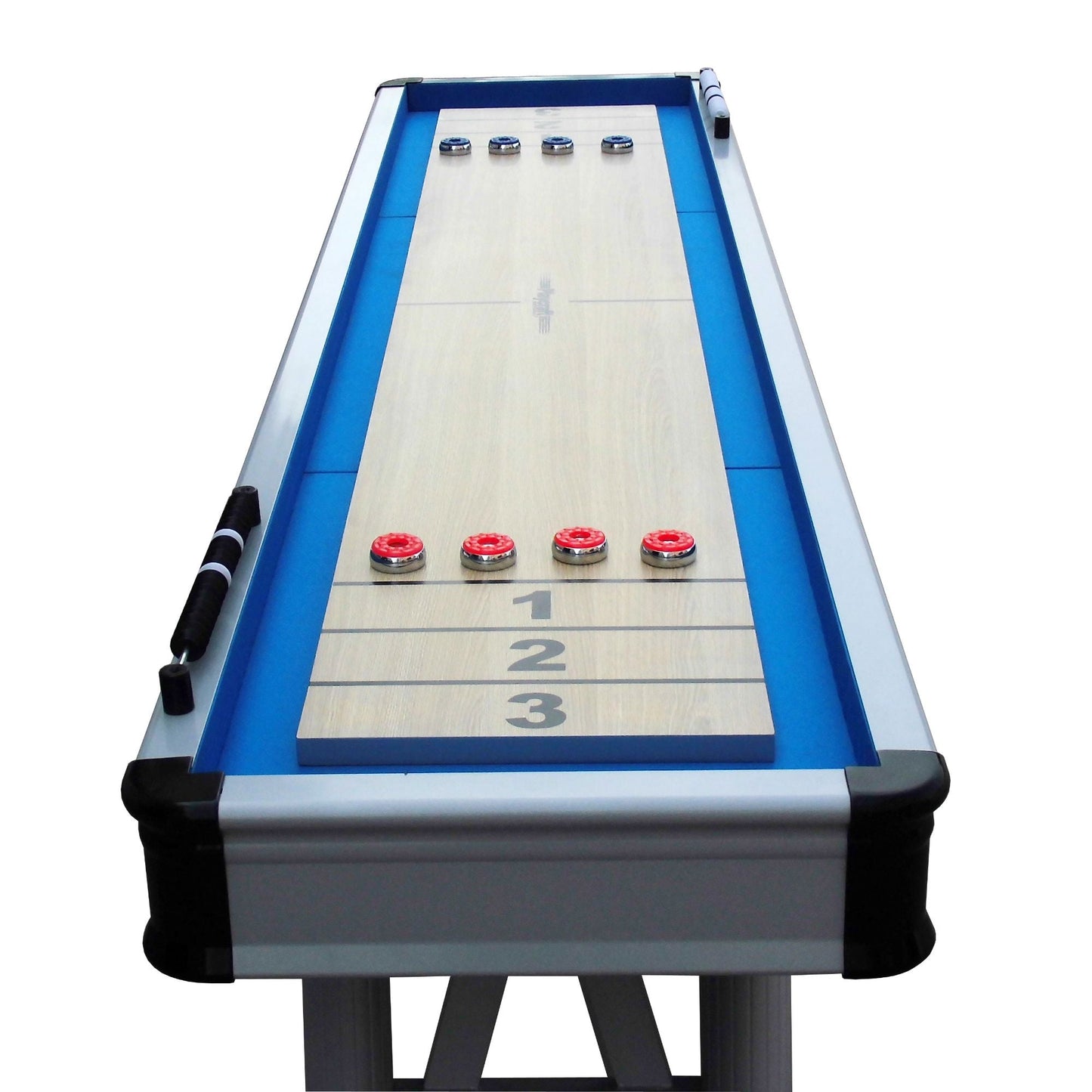 Playcraft Extera Outdoor Shuffleboard Table with Accessories - SHEXEB09W