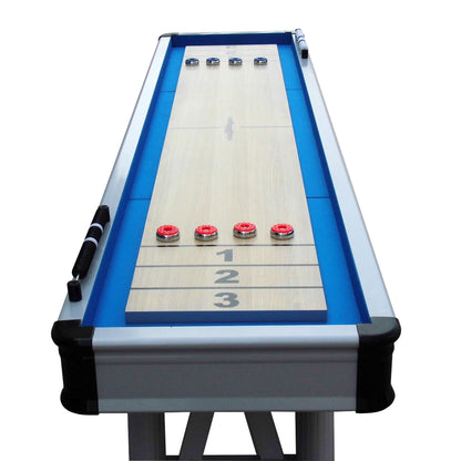 Playcraft Extera Outdoor Shuffleboard Table with Accessories - SHEXEB09W