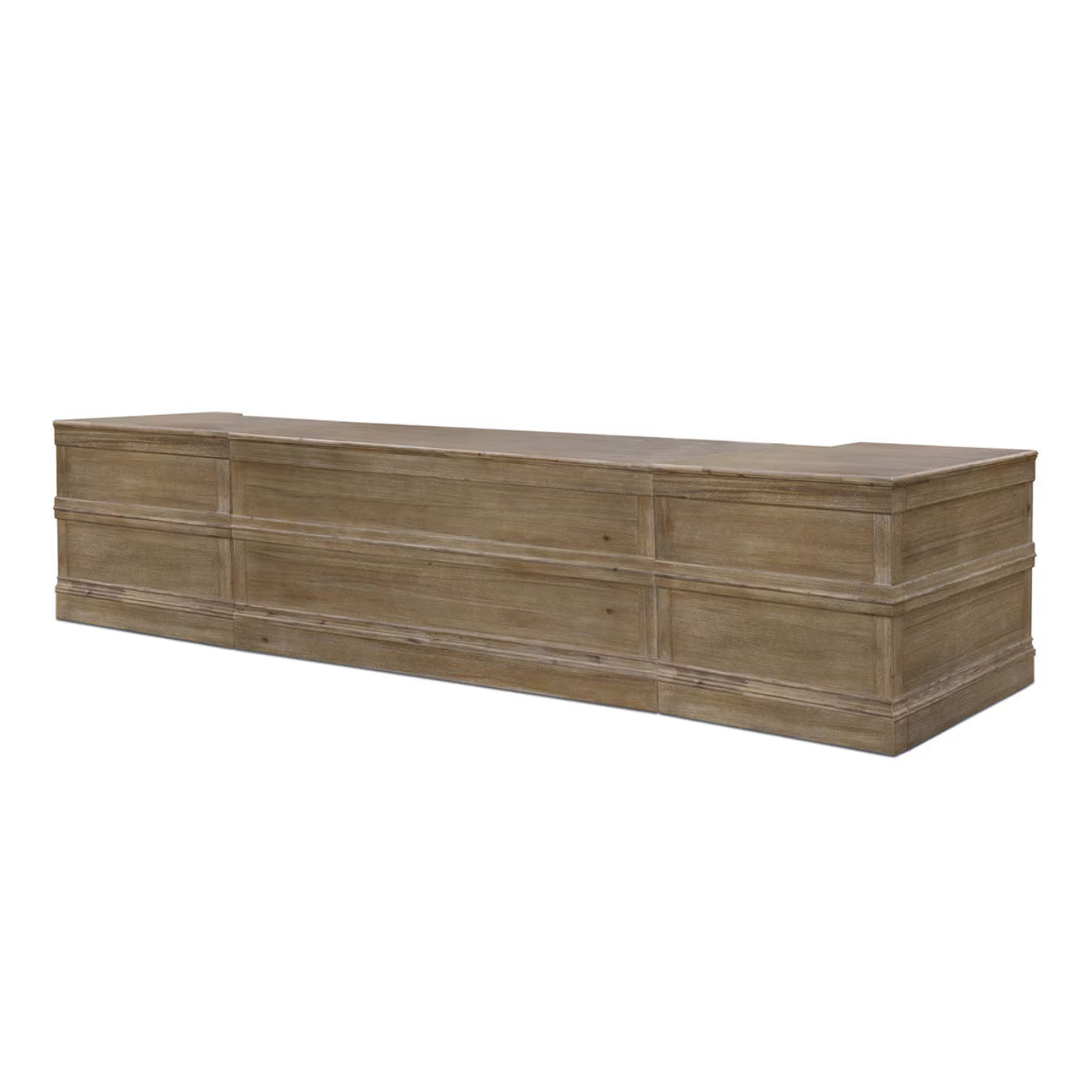 Park Hill Collection Boulevard Bar Counter in Driftwood - F-126-2-092-002