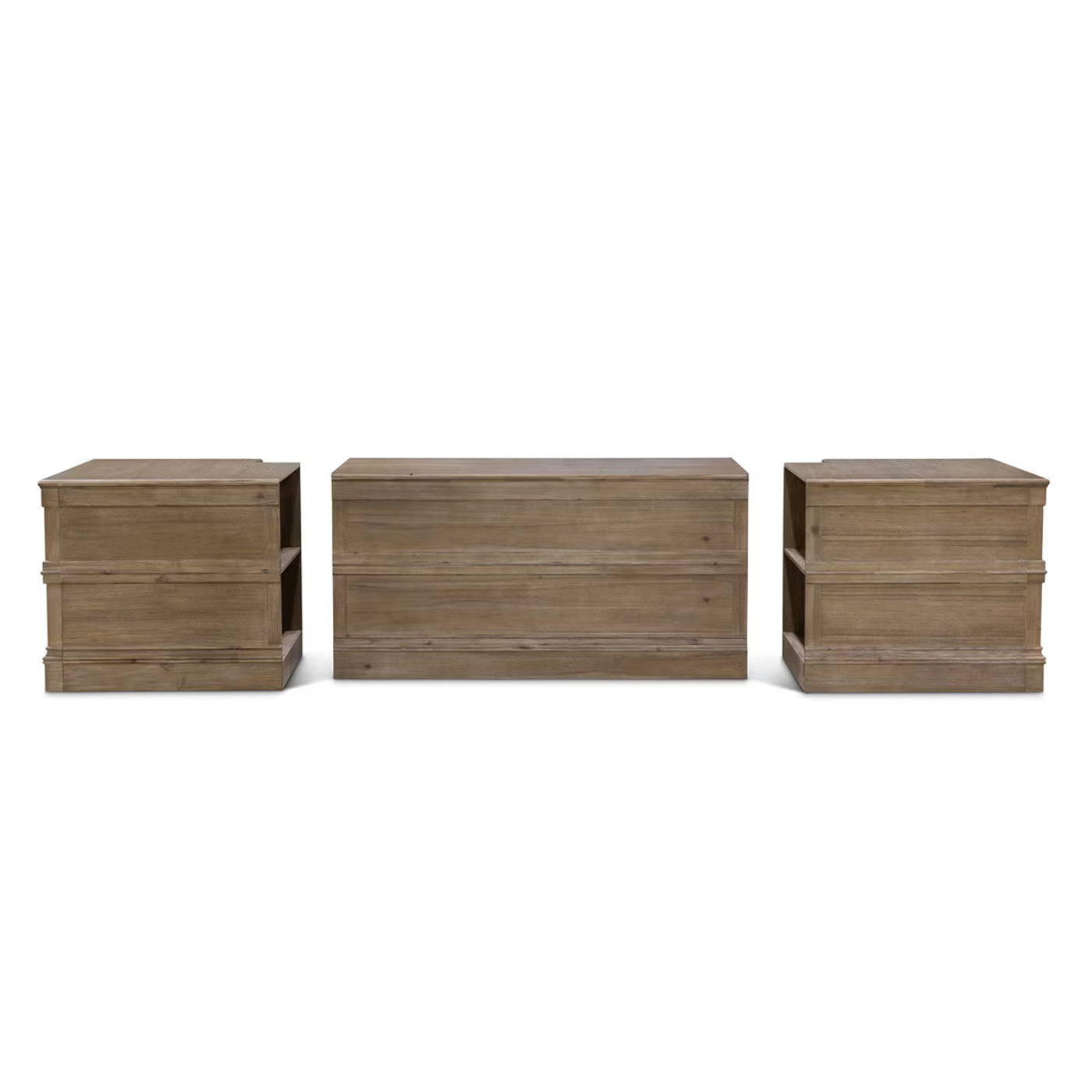 Park Hill Collection Boulevard Bar Counter in Driftwood - F-126-2-092-002