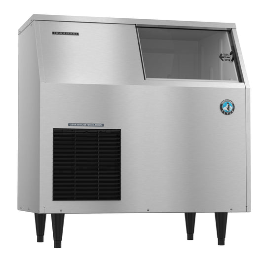 Hoshizaki F-300BAJ | 36" Wide Air-Cooled Undercounter Flaker Ice Maker w/ Built-In Storage Bin - F-300BAJ